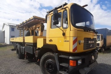 Pojazd dwudrogowy MAN 19.272 podnośnik koszowy