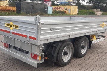 Przyczepa niskopodwoziowa Humbaur, 3 stronny kipper